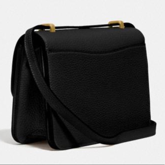 Coach Soft Pebbled Leather High End Alie Bag New - Picture 2 of 10